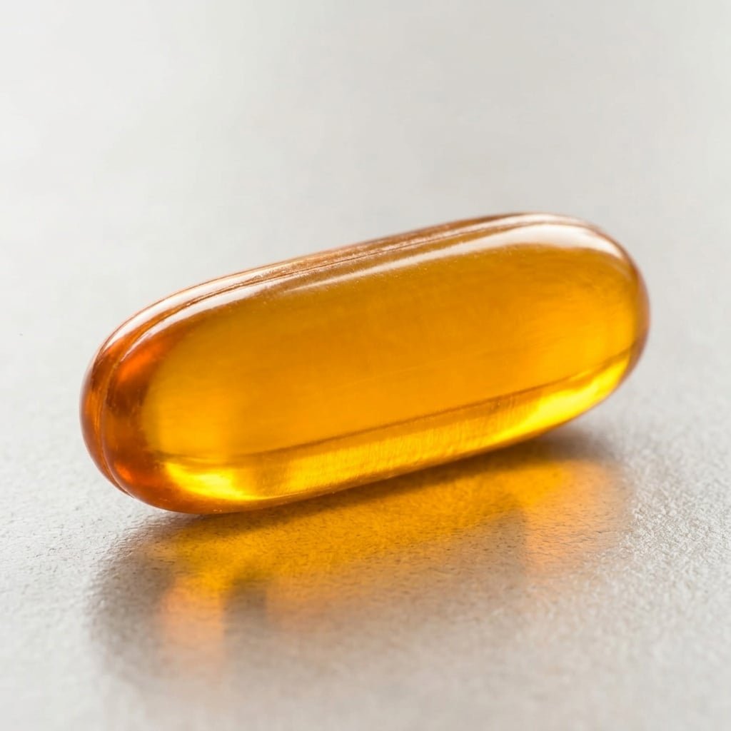 Omega-3 fish oil softgel 18/12 EE 500 mg, EU stock