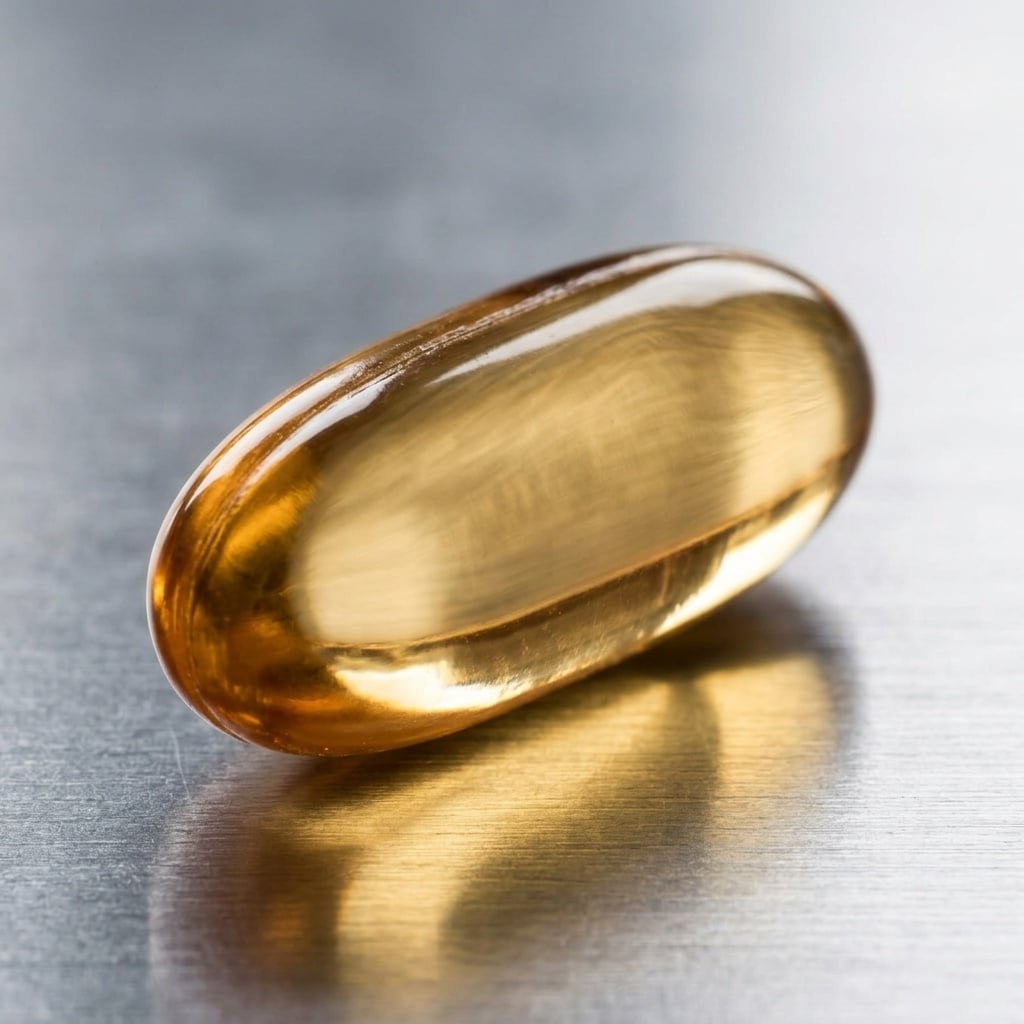 Omega-3 fish oil softgel 18/12 EE 1000 mg + D3 2000 IU + Vitamin E (D-alpha), EU stock